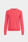 Origami pima cotton sweater