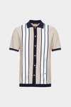 Striped knit shirt