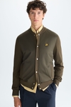 Quilted nylon knit bomber jacket