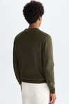 Origami jacquard lambswool sweater
