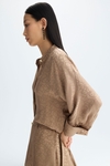 Gutenberg jacquard straight-fit shirt