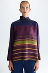 Milrayas print twill straight-fit blouse