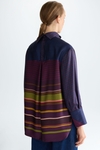 Milrayas print twill straight-fit blouse