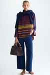 Milrayas print twill straight-fit blouse