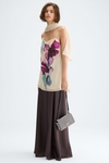 Print georgette A-line top