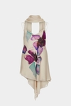 Print georgette A-line top