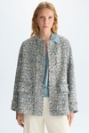 Woven oversize jacket