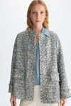 Woven oversize jacket