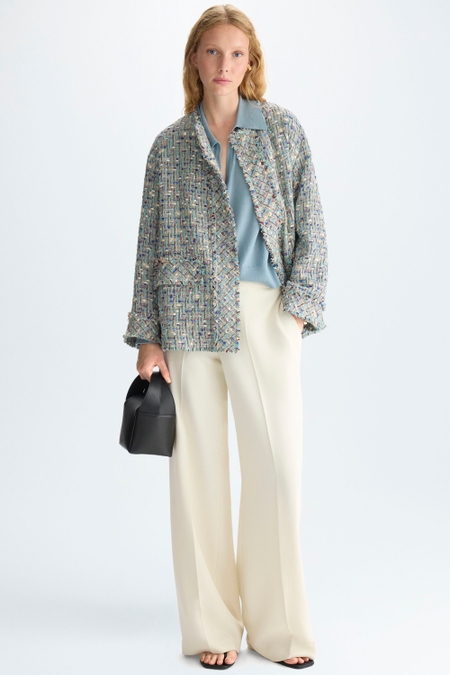 WOVEN OVERSIZE JACKET