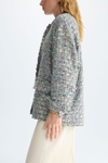 Woven oversize jacket