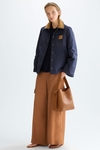 Gutenberg quilted reversible technical coat