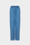 Tencel pyjama-style trousers