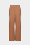 Pantalón recto punto calado algodón