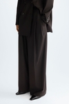 Cool wool straight-leg tailored trousers