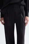 Cool Wool effect straight-leg trousers