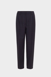 Cool Wool effect straight-leg trousers