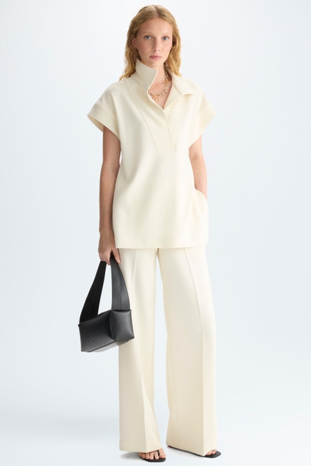 PUNTINI WIDE-LEG TROUSERS