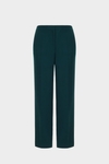 Double-faced straight-leg trousers