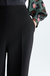 Africubo Ornamental print crepe wide-leg trousers