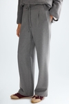 Stretch-knit jogger trousers