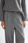 Stretch-knit jogger trousers