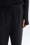 Stretch-knit jogger trousers