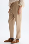 Stretch-knit jogger trousers