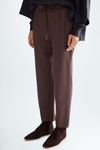 Stretch-knit jogger trousers