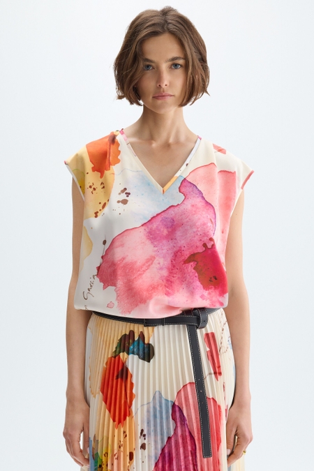 CAMISETA COCOON JERSEY TWILL ESTAMPADO