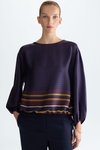 Milrayas print twill jersey oversize t-shirt