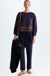 Milrayas print twill jersey oversize t-shirt