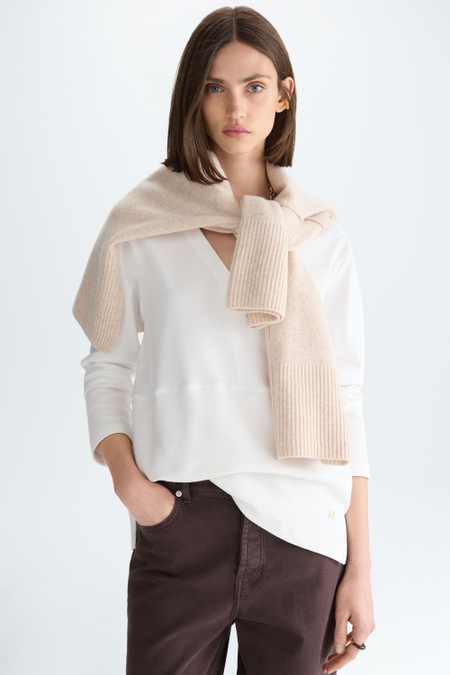 COMBINED STRAIGHT-FIT T-SHIRT