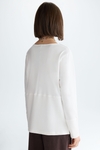 Combined straight-fit t-shirt