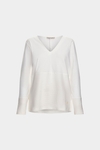 Combined straight-fit t-shirt