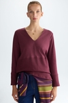 Combined straight-fit t-shirt