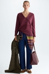 Combined straight-fit t-shirt