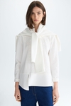 Origami combined straight-fit t-shirt