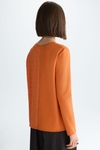 Origami combined straight-fit t-shirt