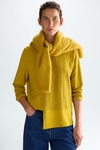 Origami combined straight-fit t-shirt