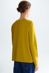 Origami combined straight-fit t-shirt