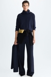Straight-fit t-shirt with snaps