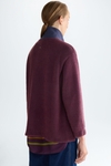 Teddy jacquard sweatshirt