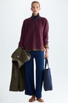Teddy jacquard sweatshirt