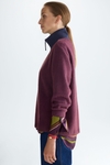 Teddy jacquard sweatshirt