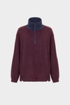 Teddy jacquard sweatshirt