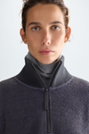 Teddy jacquard sweatshirt