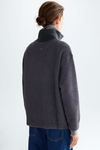 Teddy jacquard sweatshirt