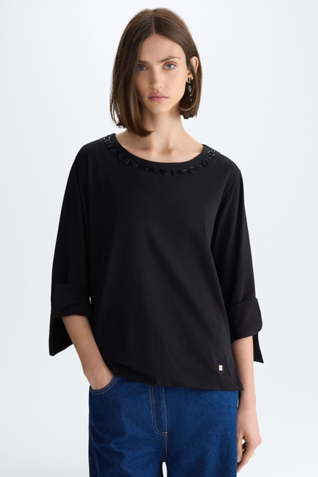 CINTA PG JERSEY STRAIGHT-FIT T-SHIRT