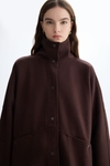 Double-faced oversize jacket