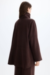 Double-faced oversize jacket